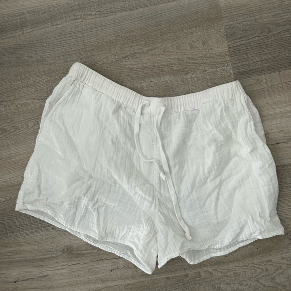 ARITZIA Wilfred Free Cotton Gauze Drawstring Short - Picture 3 of 7